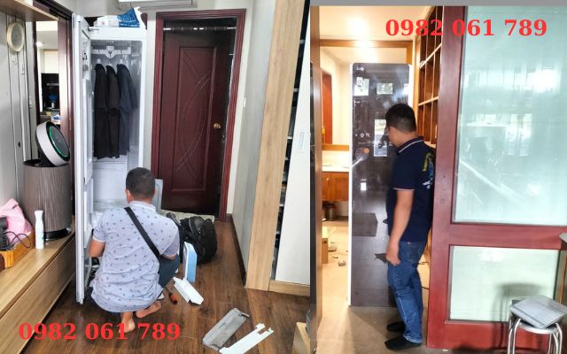 sửa tủ chăm sóc quần áo thông minh lg styler tại hà nội 